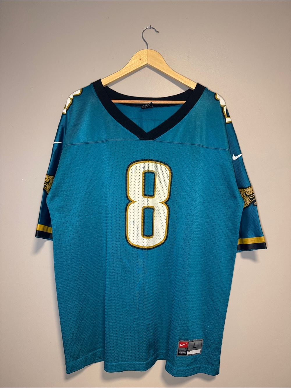 Vintage Mark Brunell Jacksonville Jaguars Jersey / Large / Made In USA / NFL